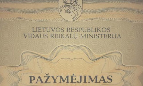 leidimas ginklui